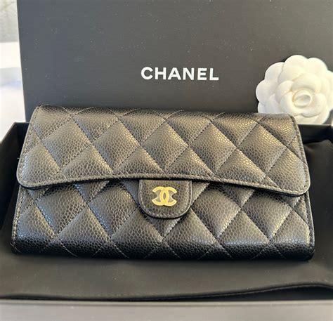 chanel long wallets|genuine Chanel wallets.